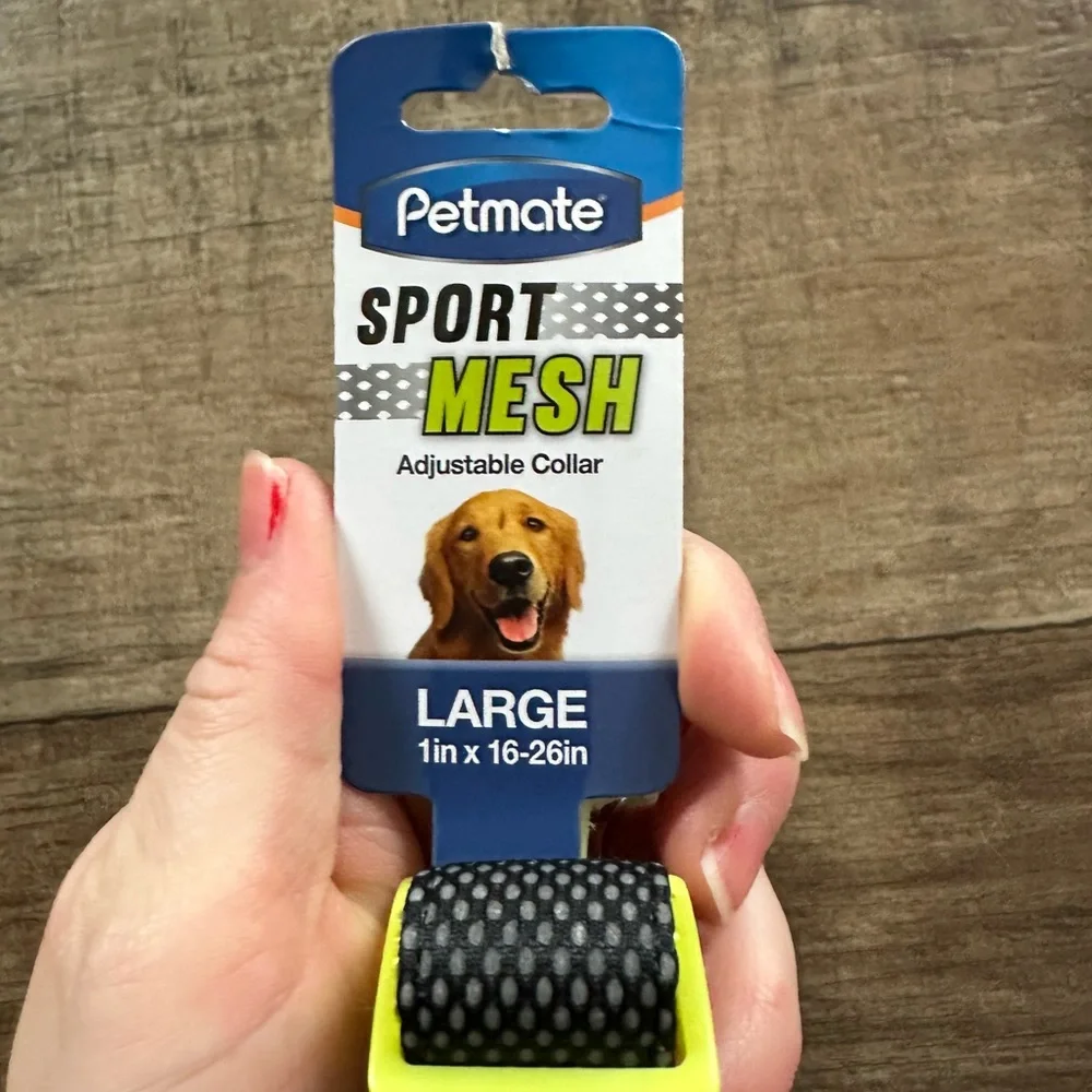 new Petmate mesh reflective large dog collar